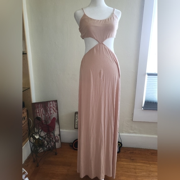 free people beach Dresses & Skirts - Free People Beach cut out maxi dress